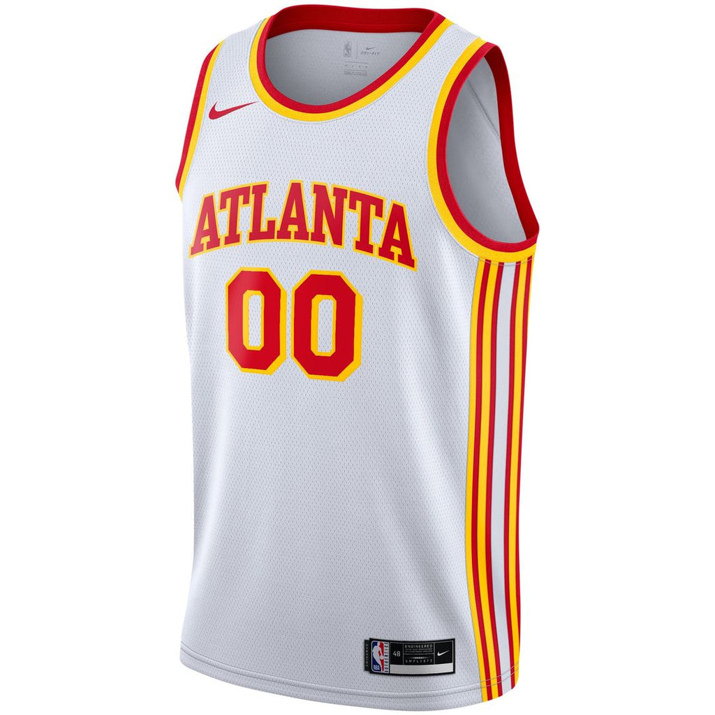 Atlanta Hawks Nike 2020/ 21 Swingman Custom Jersey - Icon Edition - Red | NBA Fan Gear