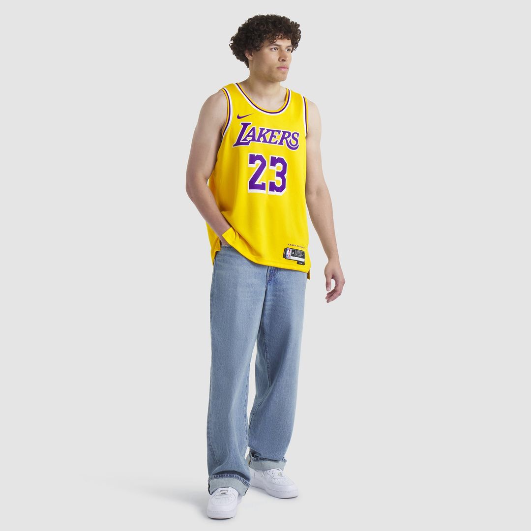 LeBron James Los Angeles Lakers Nike Unisex Swingman Jersey - Icon Edition - Gold | NBA Fan Gear