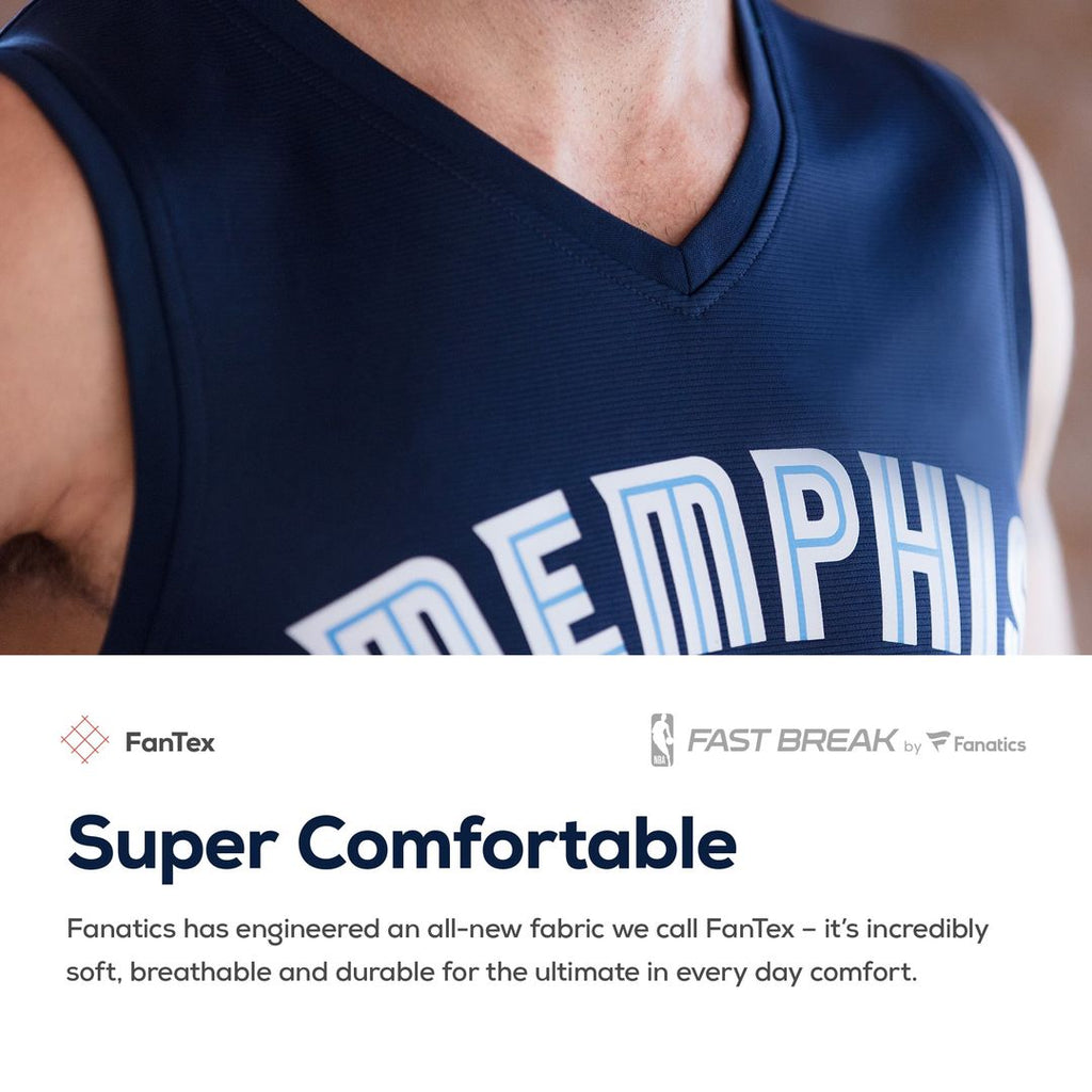 Brandon Clarke Memphis Grizzlies Fanatics Fast Break Replica Jersey Navy - Icon Edition | NBA Fan Gear