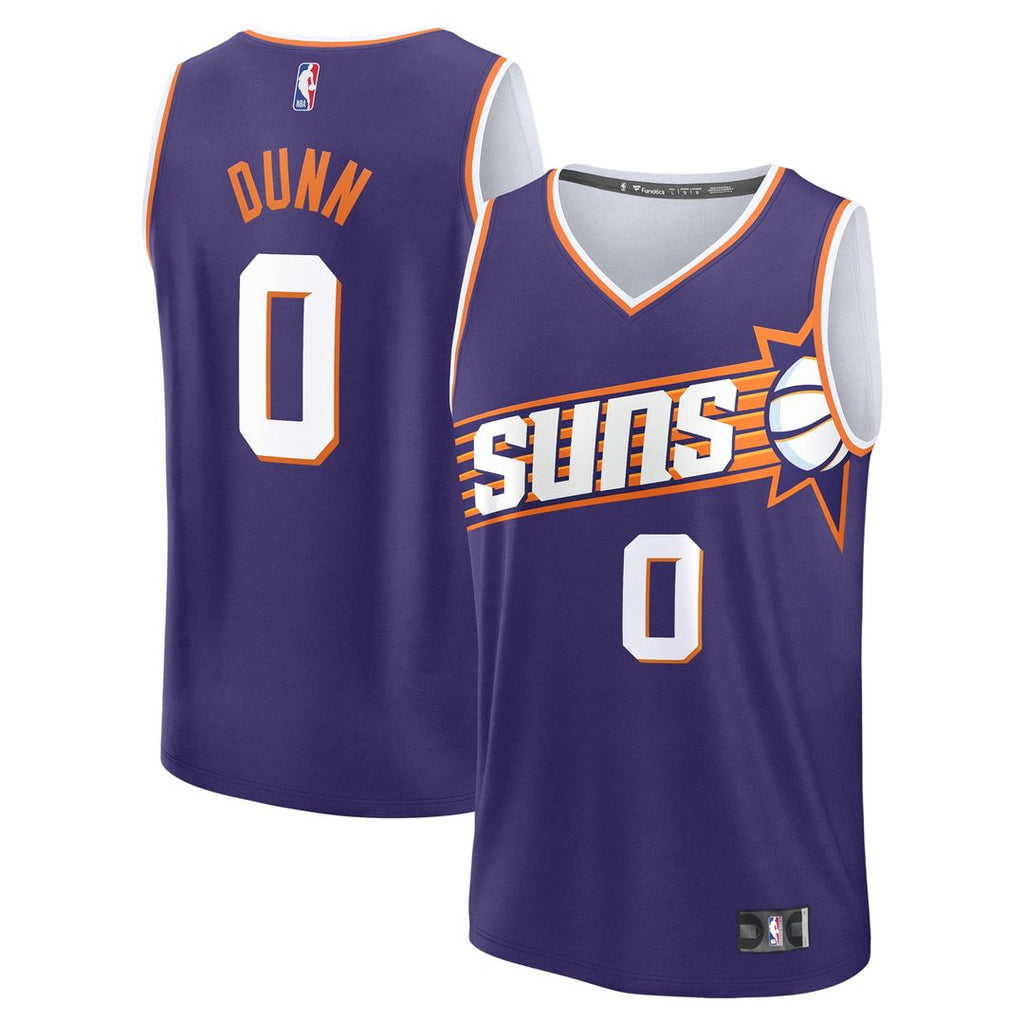 Ryan Dunn Phoenix Suns Fanatics Youth 2024 NBA Draft Fast Break Player Jersey - Icon Edition - Purple | Fan Gear