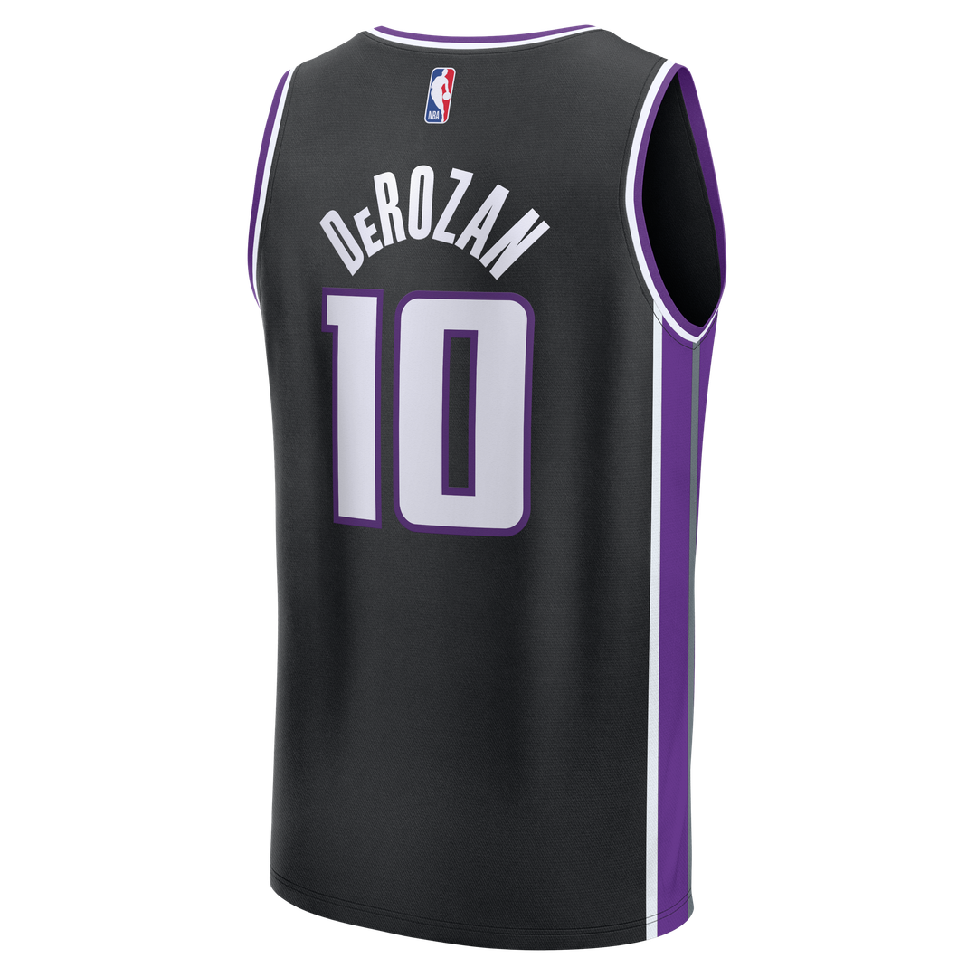 DeMar DeRozan Sacramento Kings Fanatics Fast Break Replica Player Jersey - Icon Edition - Black | NBA Fan Gear