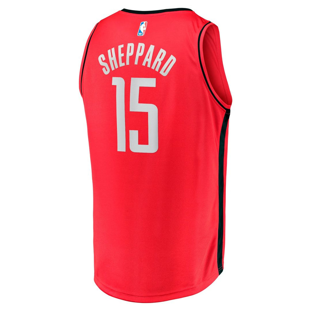 Reed Sheppard Houston Rockets Fanatics 2024 NBA Draft Fast Break Player Jersey - Icon Edition - Red | Fan Gear