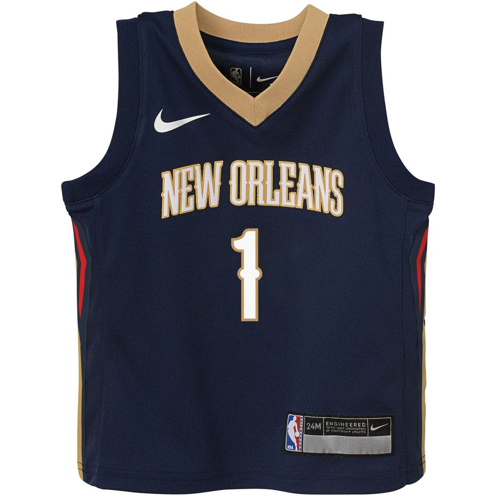 Zion Williamson New Orleans Pelicans Nike Infant Swingman Player Jersey - Icon Edition - Navy | NBA Fan Gear