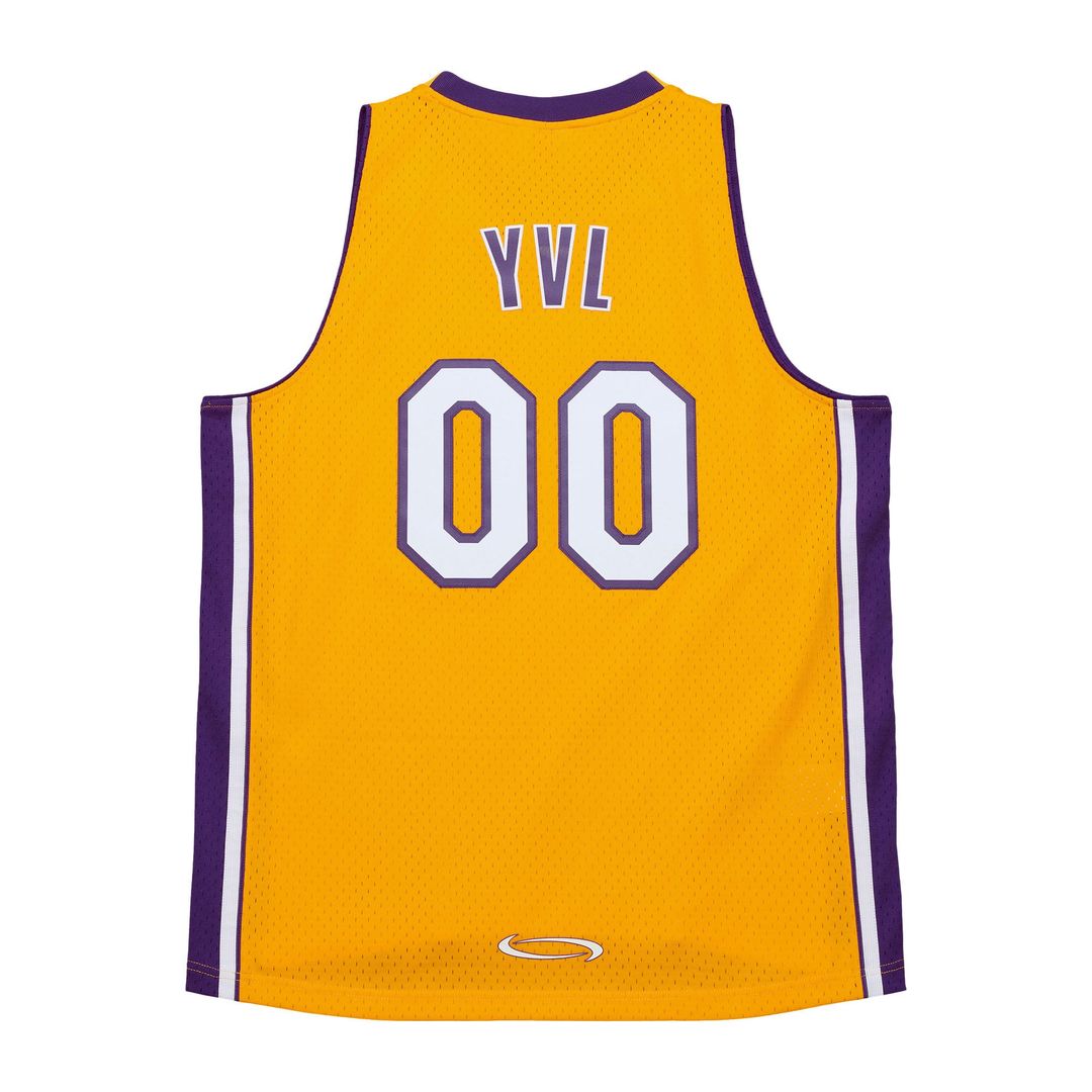 Los Angeles Lakers Mitchell & Ness x Playboi Carti 1999-00 Swingman Jersey - Gold | NBA Fan Gear