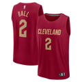 Lonzo Ball Cleveland Cavaliers Fanatics Fast Break Replica Jersey - Wine - Icon Edition | NBA Fan Gear