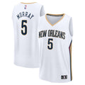 Dejounte Murray New Orleans Pelicans Fanatics Youth Fast Break Replica Player Jersey - Association - White Edition | NBA Fan Gear
