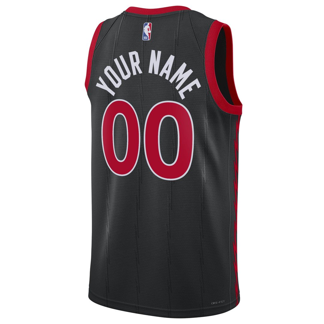 Toronto Raptors Jordan Brand Unisex 2022/ 23 Swingman Custom Jersey - Statement Edition - Black | NBA Fan Gear