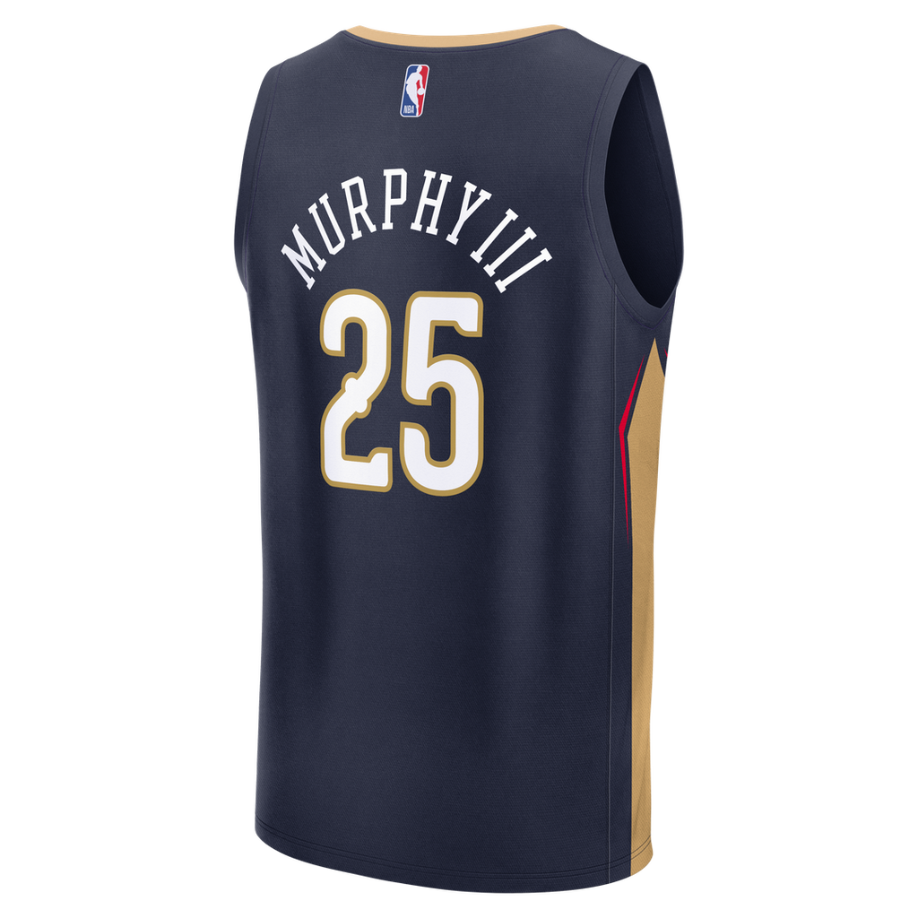 Trey Murphy III New Orleans Pelicans Fanatics Fast Break Replica Jersey - Navy - Icon Edition | NBA Fan Gear