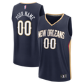 New Orleans Pelicans Fanatics Fast Break Custom Jersey - Icon Edition - Navy | NBA Fan Gear
