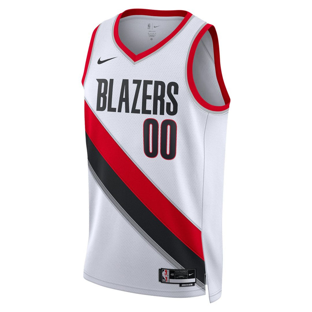 Portland Trail Blazers Nike Unisex Swingman Custom Jersey White - Association Edition | NBA Fan Gear