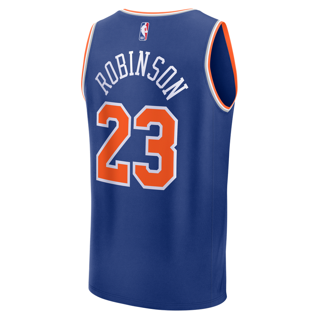 Mitchell Robinson New York Knicks Fanatics Youth Fast Break Replica Jersey - Blue - Icon Edition | NBA Fan Gear