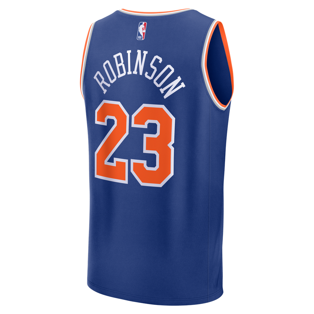 Mitchell Robinson New York Knicks Fanatics Youth Fast Break Replica Jersey - Blue - Icon Edition | NBA Fan Gear
