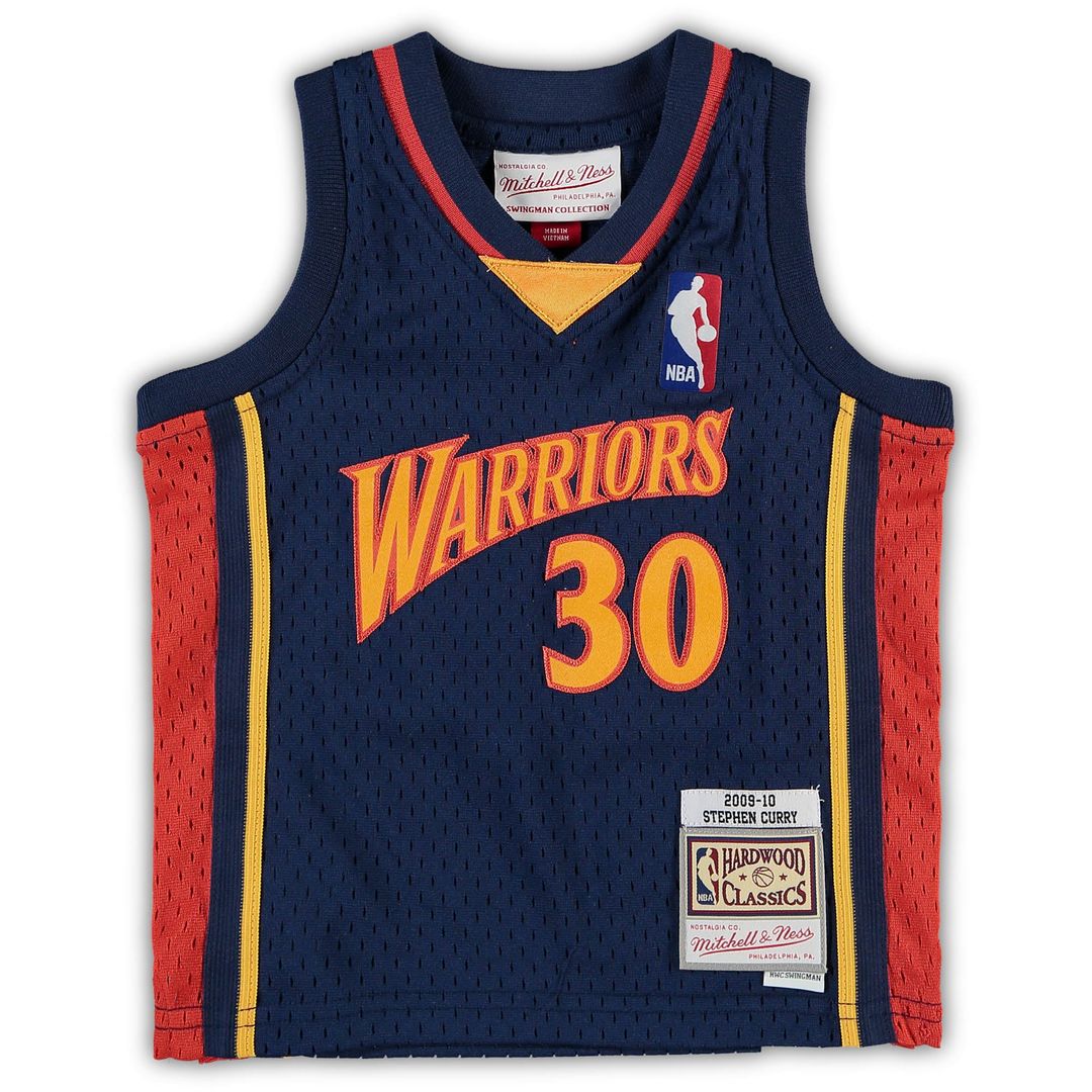 Stephen Curry Golden State Warriors Mitchell & Ness Infant Historic Logo Jersey - Navy | NBA Fan Gear
