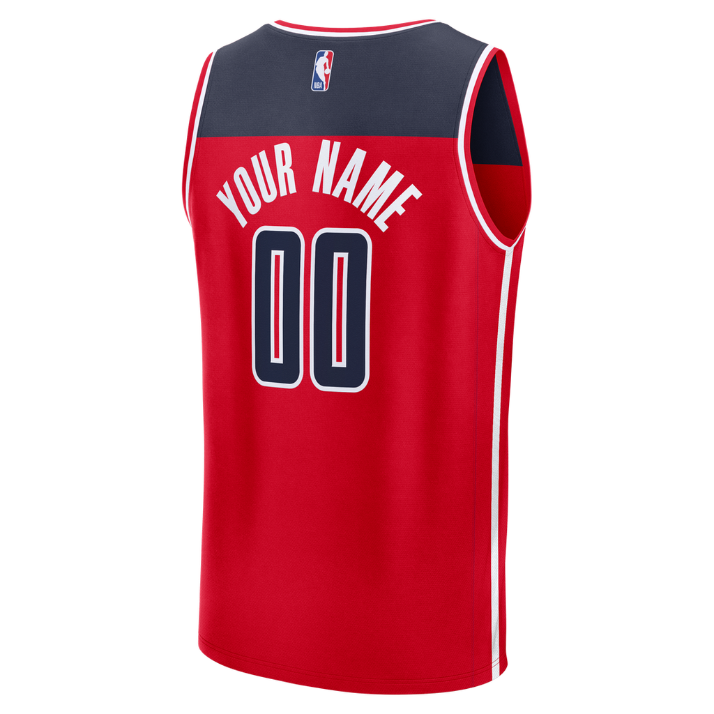 Washington Wizards Fanatics Fastbreak Custom Jersey - Red - Icon Edition | NBA Fan Gear