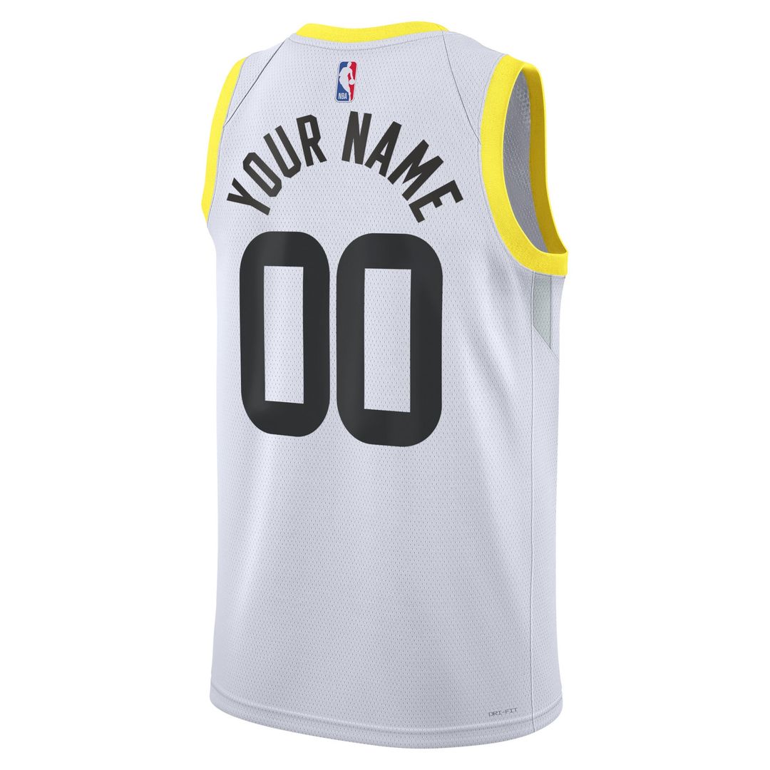 Utah Jazz Nike Unisex Swingman Custom Jersey White - Association Edition | NBA Fan Gear