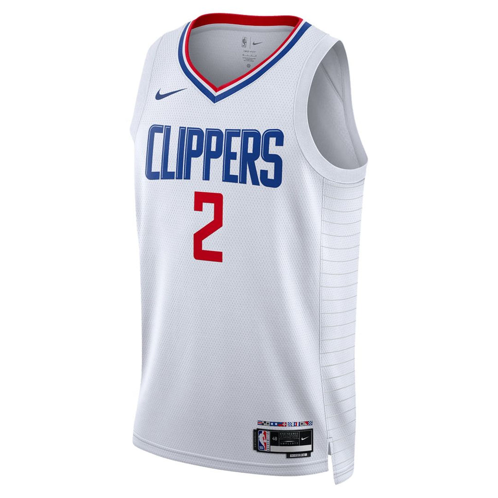 Kawhi Leonard LA Clippers Nike Unisex Swingman Jersey - Association Edition - White | NBA Fan Gear