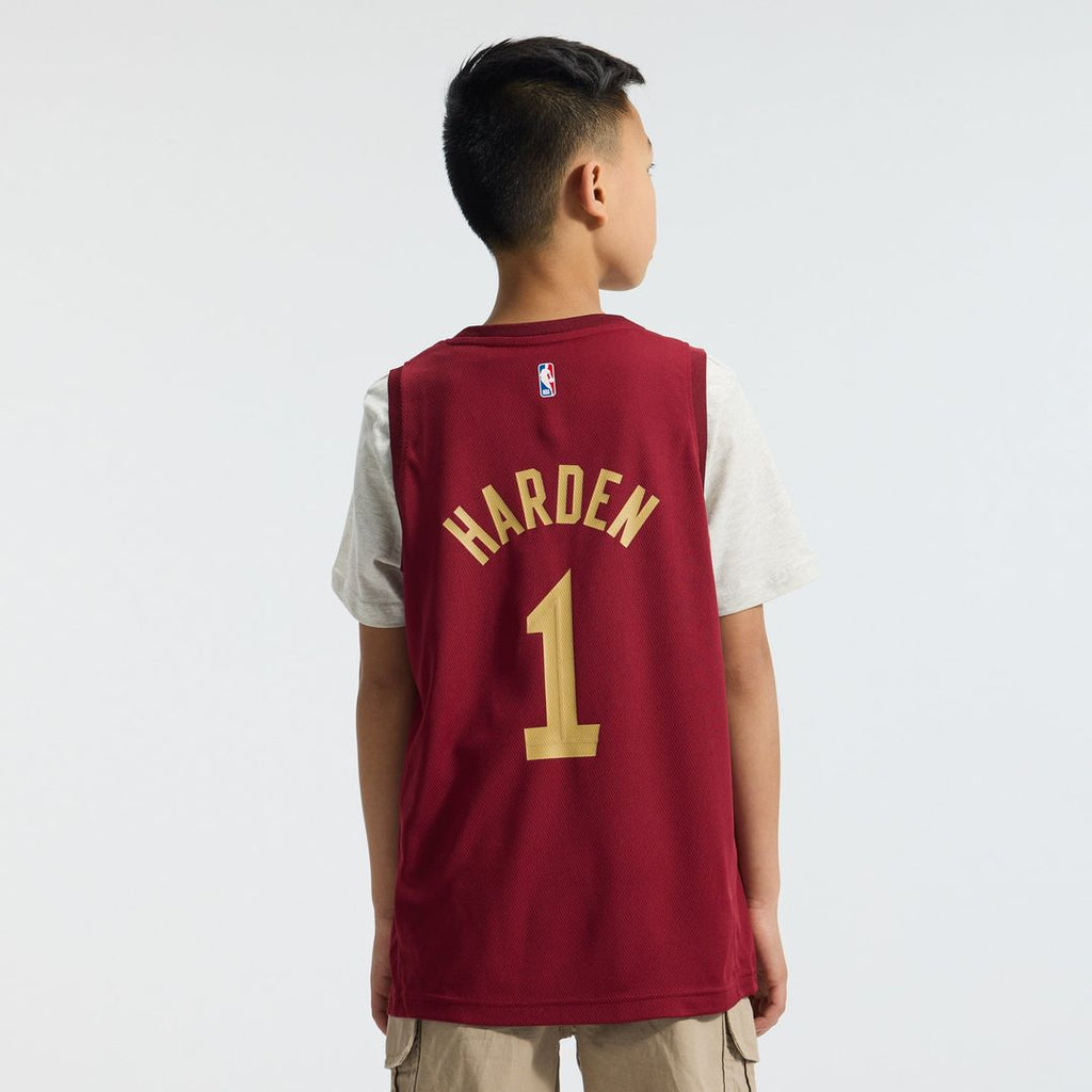 James Harden Cleveland Cavaliers Fanatics Youth Fast Break Replica Jersey - Icon Edition - Wine | NBA Fan Gear