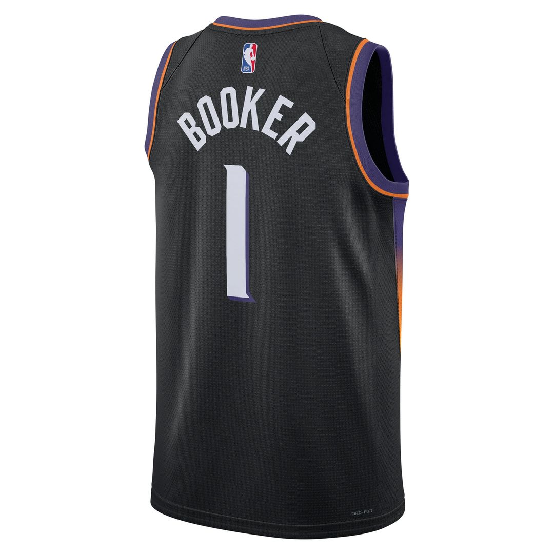 Devin Booker Phoenix Suns Jordan Brand Unisex Swingman Jersey - Statement Edition - Black | NBA Fan Gear