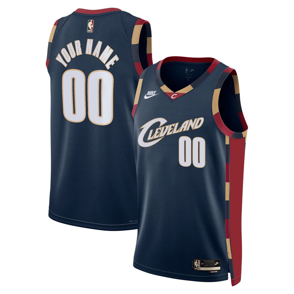 Cleveland Cavaliers Nike Unisex Swingman Custom Jersey - Classic Edition - Navy | NBA Fan Gear