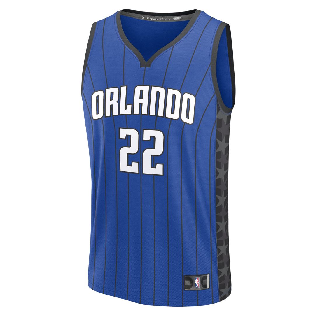 Franz Wagner Orlando Magic Fanatics Fast Break Replica Player Jersey - Statement Edition - Blue | NBA Fan Gear