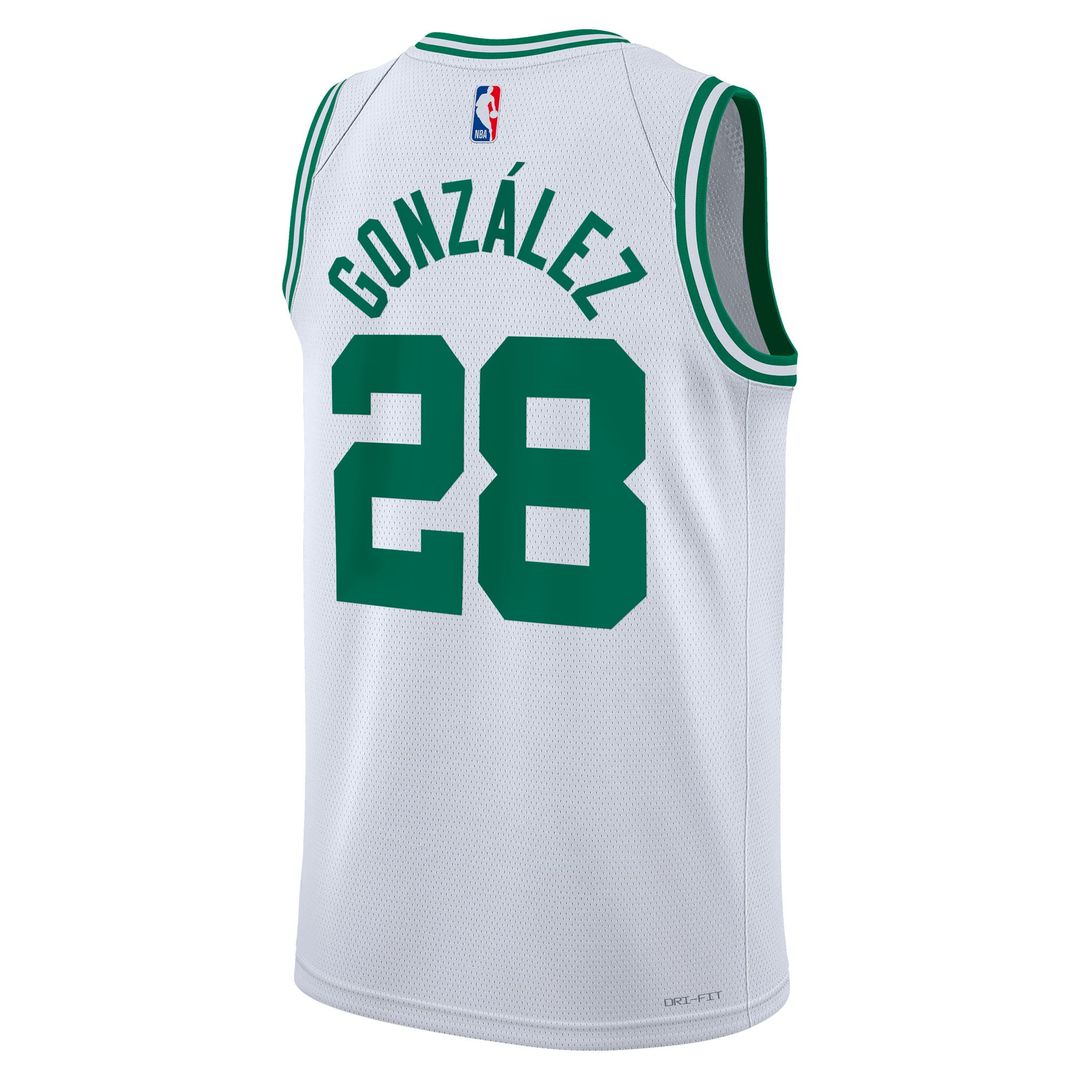 Hugo González Boston Celtics Nike Unisex Swingman Jersey - Association Edition - White | NBA Fan Gear