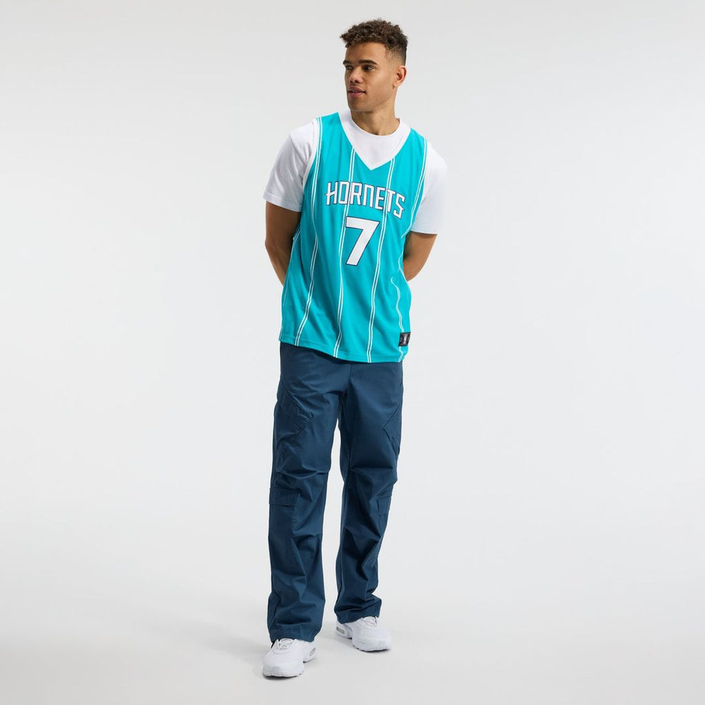 Kon Knueppel Charlotte Hornets Fanatics 2025 NBA Draft First Round Pick Fast Break Replica Jersey - Icon Edition - Teal | Fan Gear