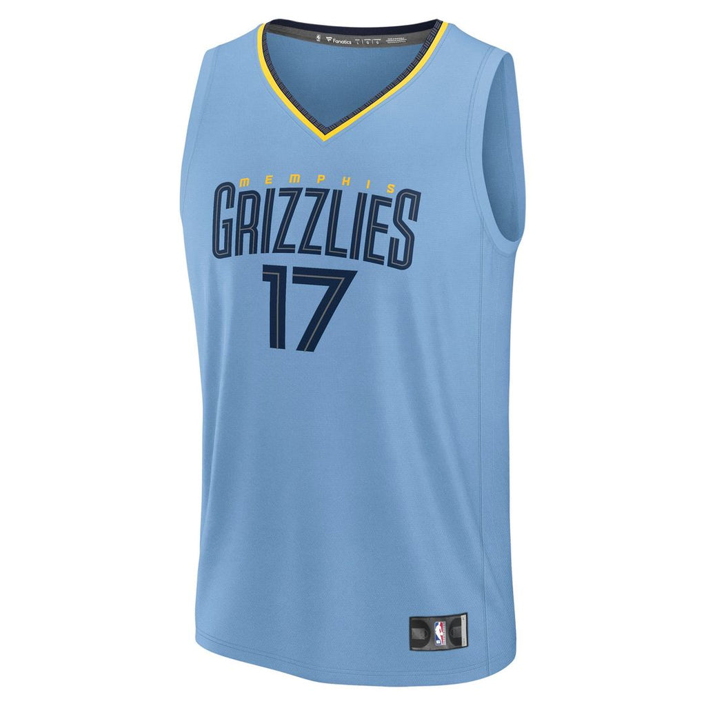 Yuki Kawamura Memphis Grizzlies Fanatics Fast Break Replica Player Jersey - Statement Edition - Light Blue | NBA Fan Gear