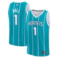 LaMelo Ball Charlotte Hornets Fanatics Fast Break Replica Player Jersey - Icon Edition - Teal | NBA Fan Gear