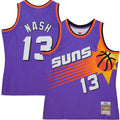 Steve Nash Phoenix Suns Mitchell & Ness Hardwood Classics 1996/ 97 Tropical Swingman Jersey - Purple | NBA Fan Gear