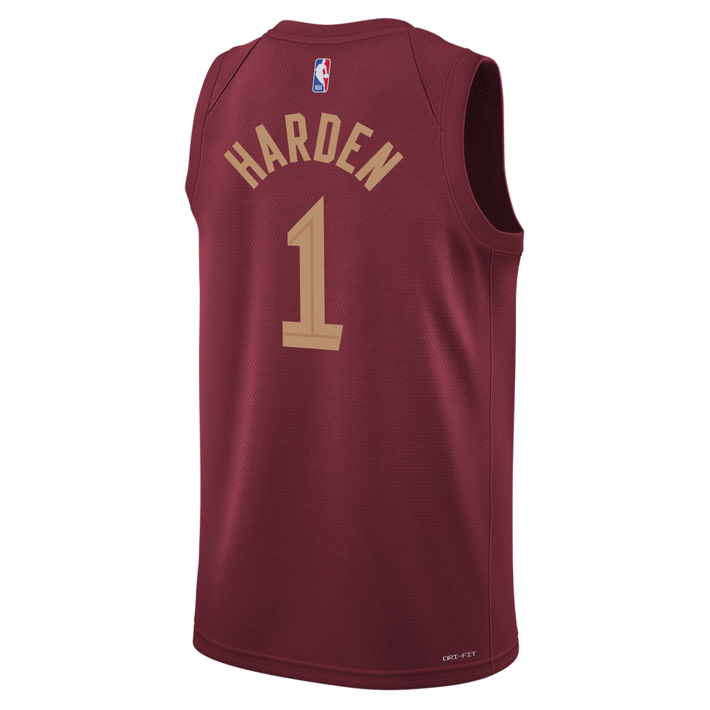 James Harden Cleveland Cavaliers Nike Youth Swingman Jersey - Icon Edition - Wine | NBA Fan Gear