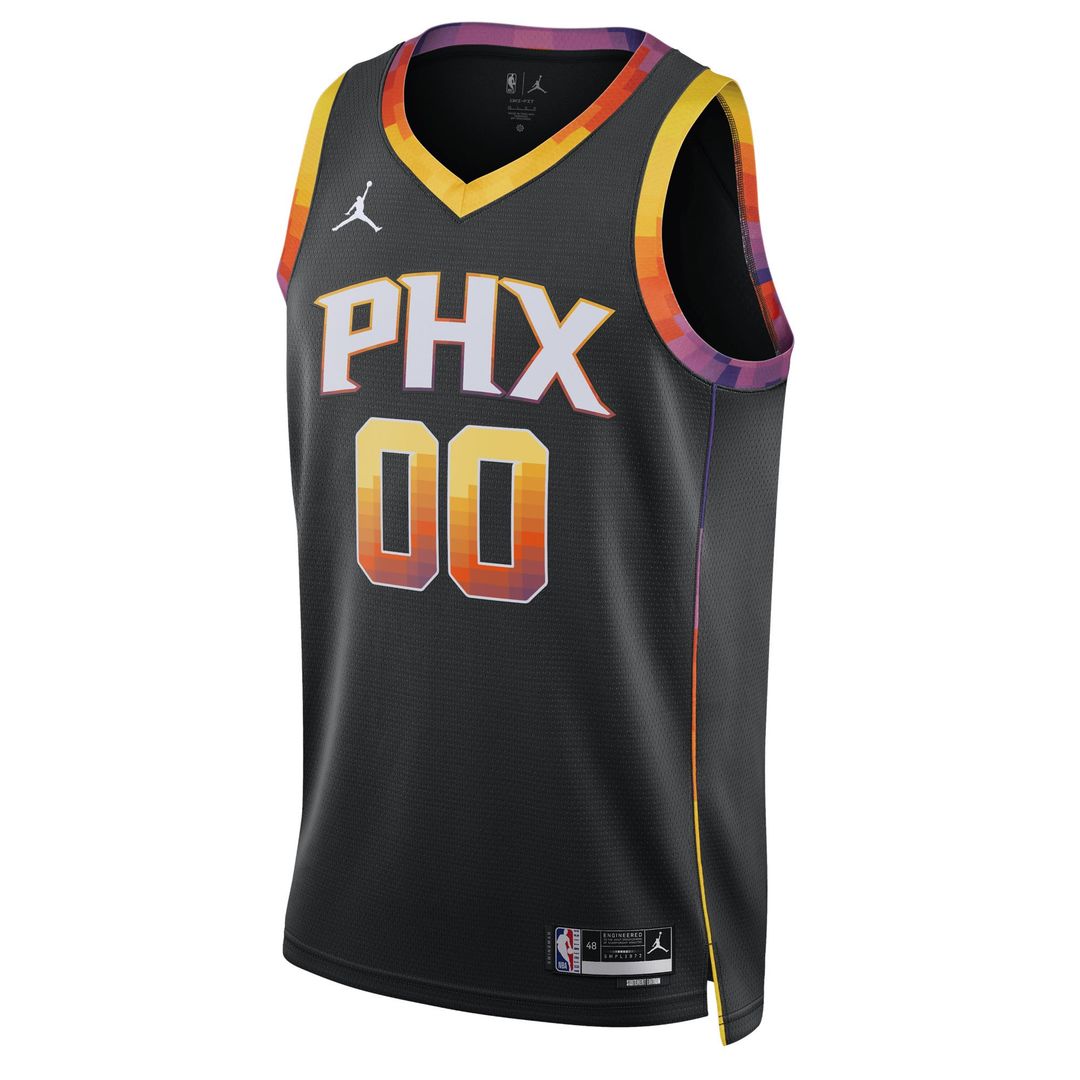 Phoenix Suns Jordan Brand Unisex 2022/ 23 Swingman Custom Jersey - Statement Edition - Black | NBA Fan Gear