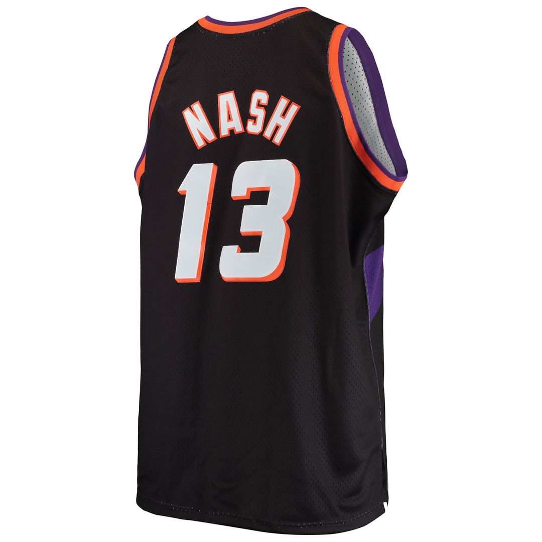 Steve Nash Phoenix Suns Mitchell & Ness Big & Tall Hardwood Classics 1996/ 97 Swingman Jersey - White | NBA Fan Gear