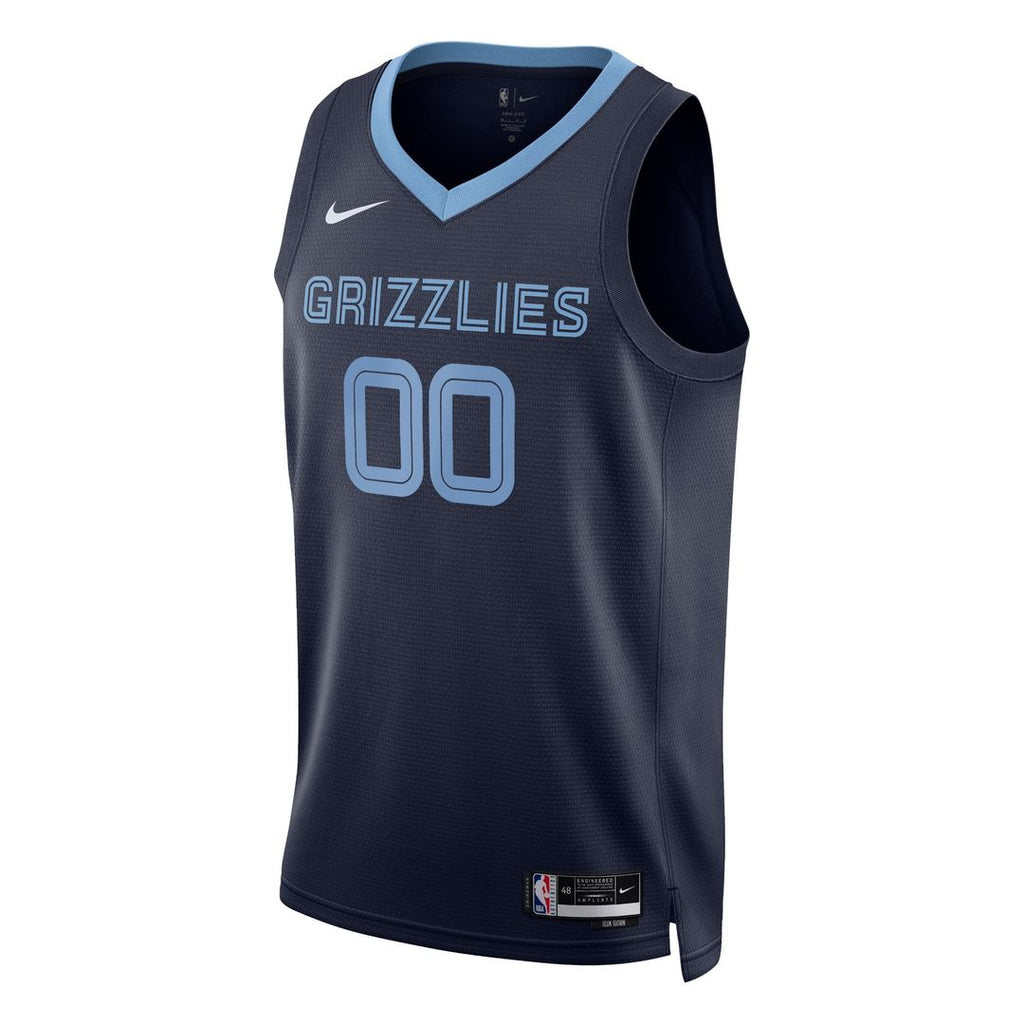 Memphis Grizzlies Nike Unisex Swingman Custom Jersey - Navy - Icon Edition | NBA Fan Gear