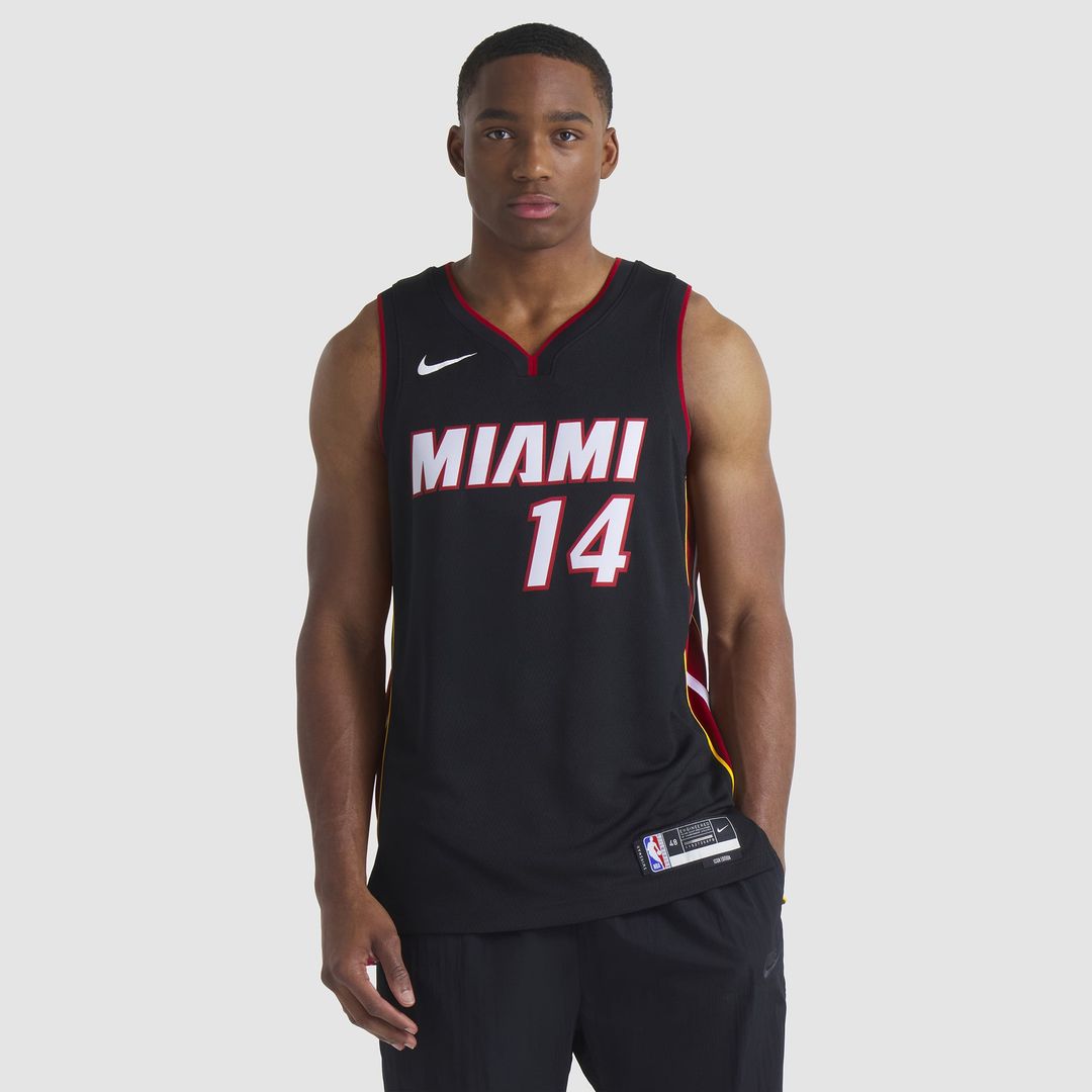 Tyler Herro Miami Heat Nike Unisex Swingman Jersey - Icon Edition - Black | NBA Fan Gear