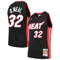Shaquille O'Neal Miami Heat Mitchell & Ness Hardwood Classics Swingman Jersey - Black | NBA Fan Gear