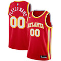 Atlanta Hawks Nike 2020/ 21 Swingman Custom Jersey - Icon Edition - Red | NBA Fan Gear