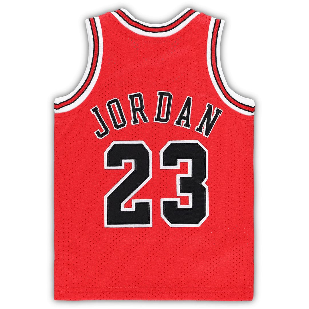 Michael Jordan Chicago Bulls Mitchell & Ness Infant 1997/ 98 Hardwood Classics Authentic Jersey - White | NBA Fan Gear
