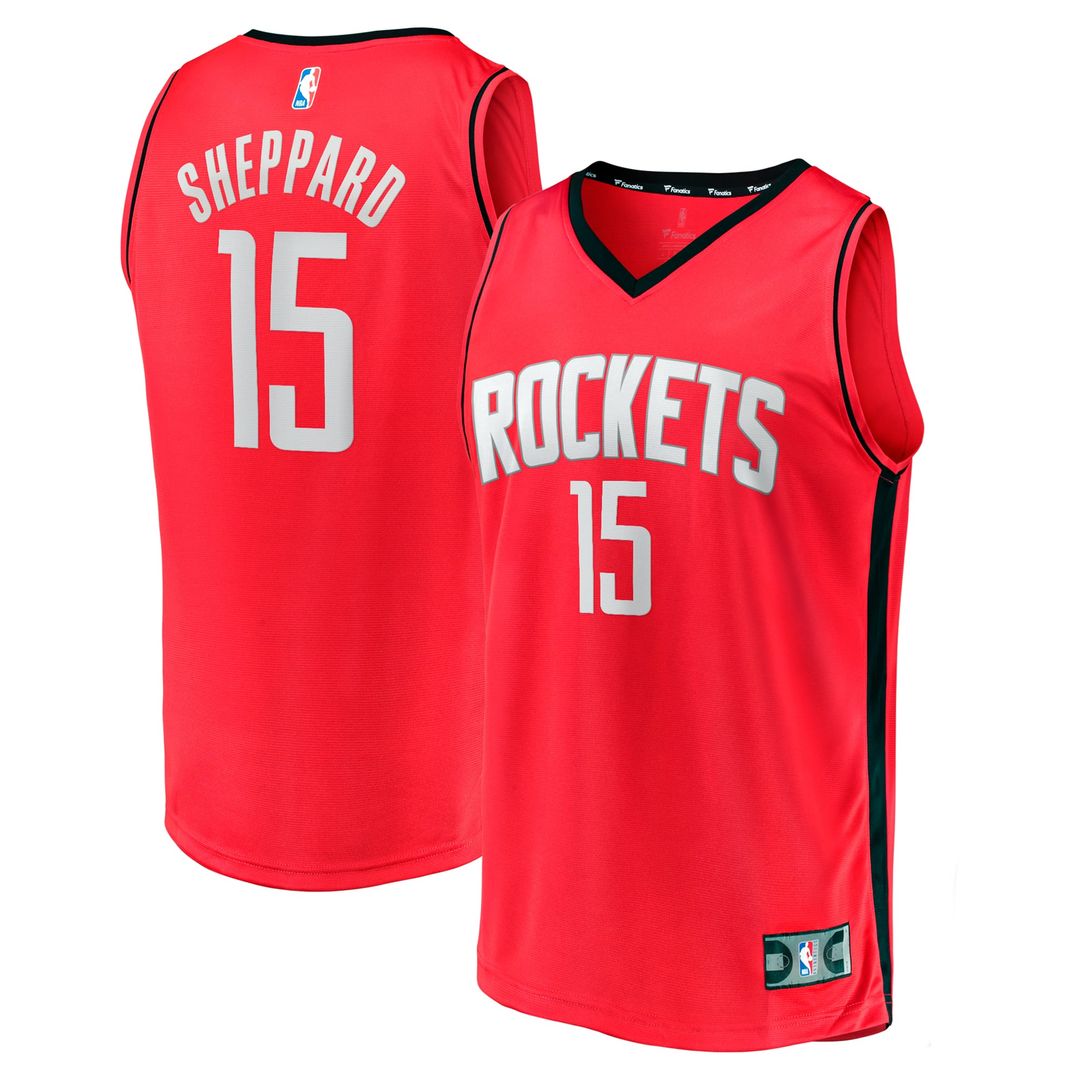 Reed Sheppard Houston Rockets Fanatics 2024 NBA Draft Fast Break Player Jersey - Icon Edition - Red | Fan Gear