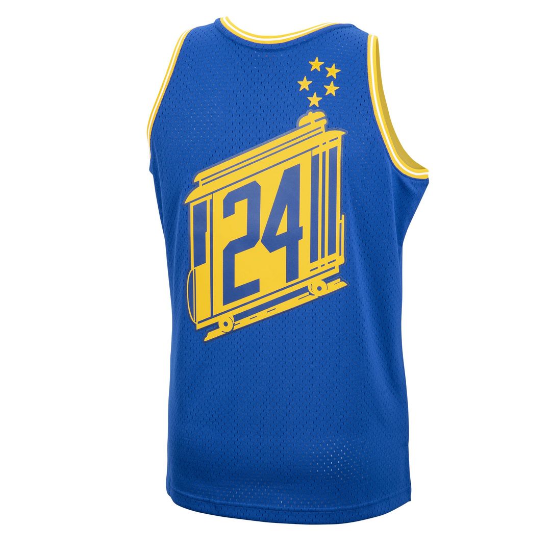 Rick Barry Golden State Warriors Mitchell & Ness 1966/ 67 Hardwood Classics Swingman Jersey - Royal | NBA Fan Gear