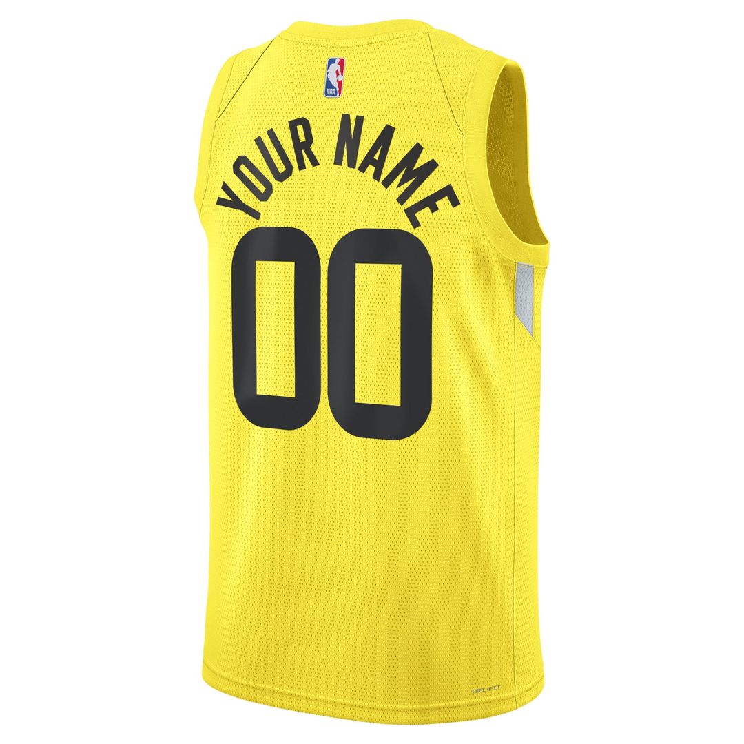 Utah Jazz Nike Unisex Swingman Custom Jersey Gold - Icon Edition | NBA Fan Gear