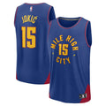 Nikola Jokic Denver Nuggets Fanatics Youth Fast Break Replica Player Jersey - Statement Edition - Blue | NBA Fan Gear
