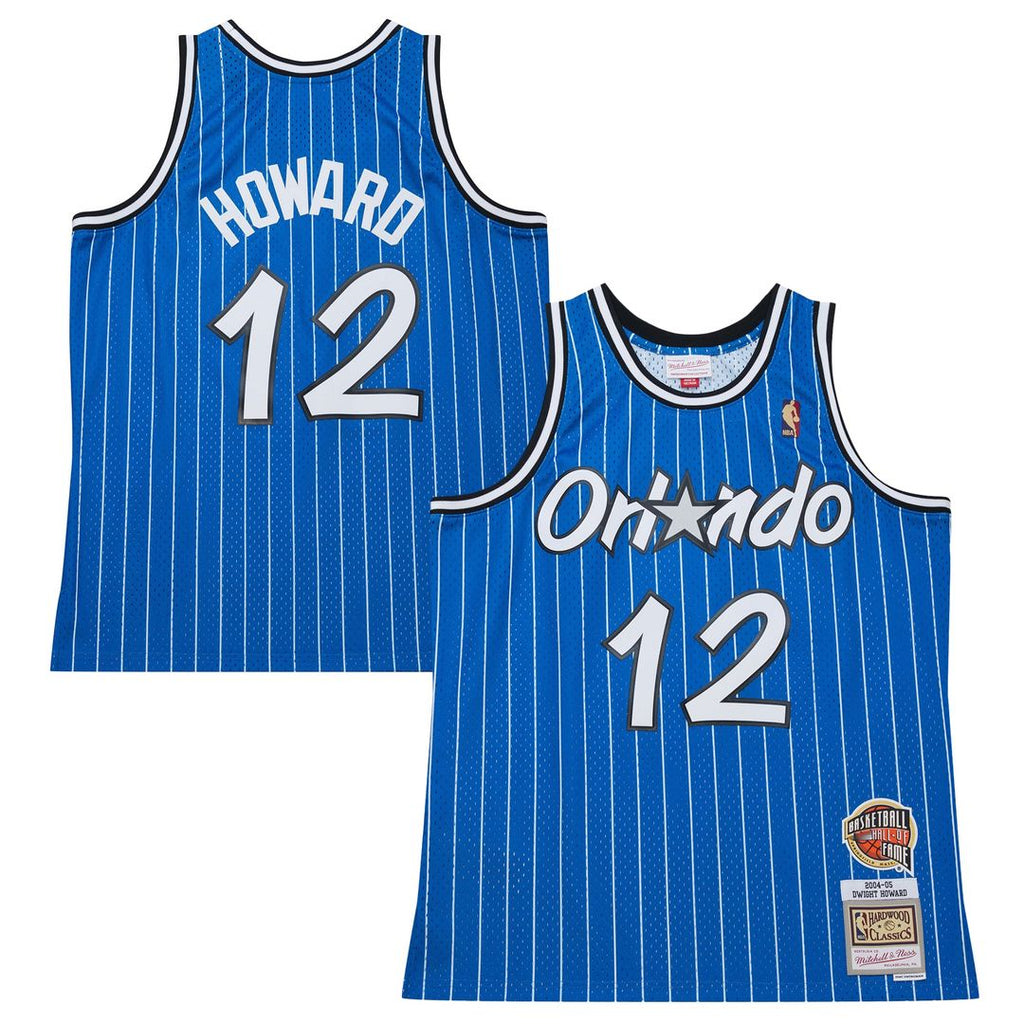 Dwight Howard Orlando Magic 2004/ 05 Hardwood Classics Hall of Fame Swingman Jersey - Blue | Mitchell & Ness NBA Fan Gear