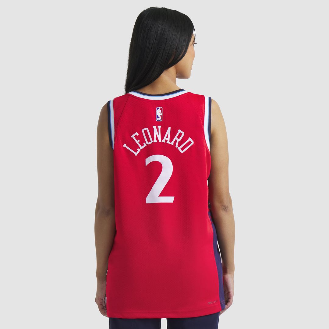Kawhi Leonard LA Clippers Jordan Brand Unisex 2024/ 25 Swingman Jersey - Statement Edition - Red | NBA Fan Gear