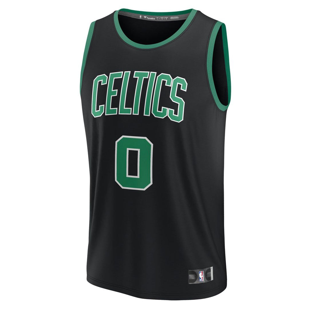 Jayson Tatum Boston Celtics Fanatics Fast Break Replica Player Jersey - Statement Edition - Black | NBA Fan Gear