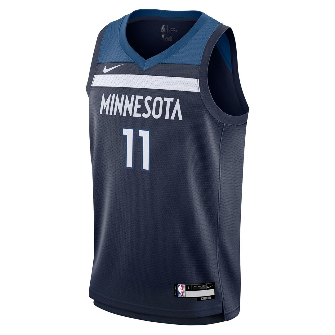 Naz Reid Minnesota Timberwolves Nike Youth Swingman Jersey - Icon Edition - Navy | NBA Fan Gear