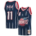 Yao Ming Houston Rockets Mitchell & Ness 2002/ 03 Hardwood Classics Swingman Jersey - Navy | NBA Fan Gear
