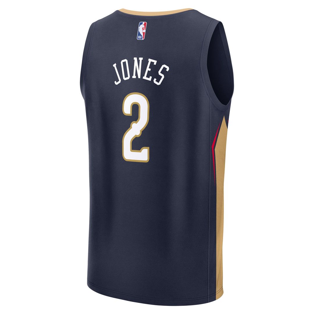 Herbert Jones New Orleans Pelicans Fanatics Fast Break Replica Player Jersey - Icon Edition - Navy | NBA Fan Gear