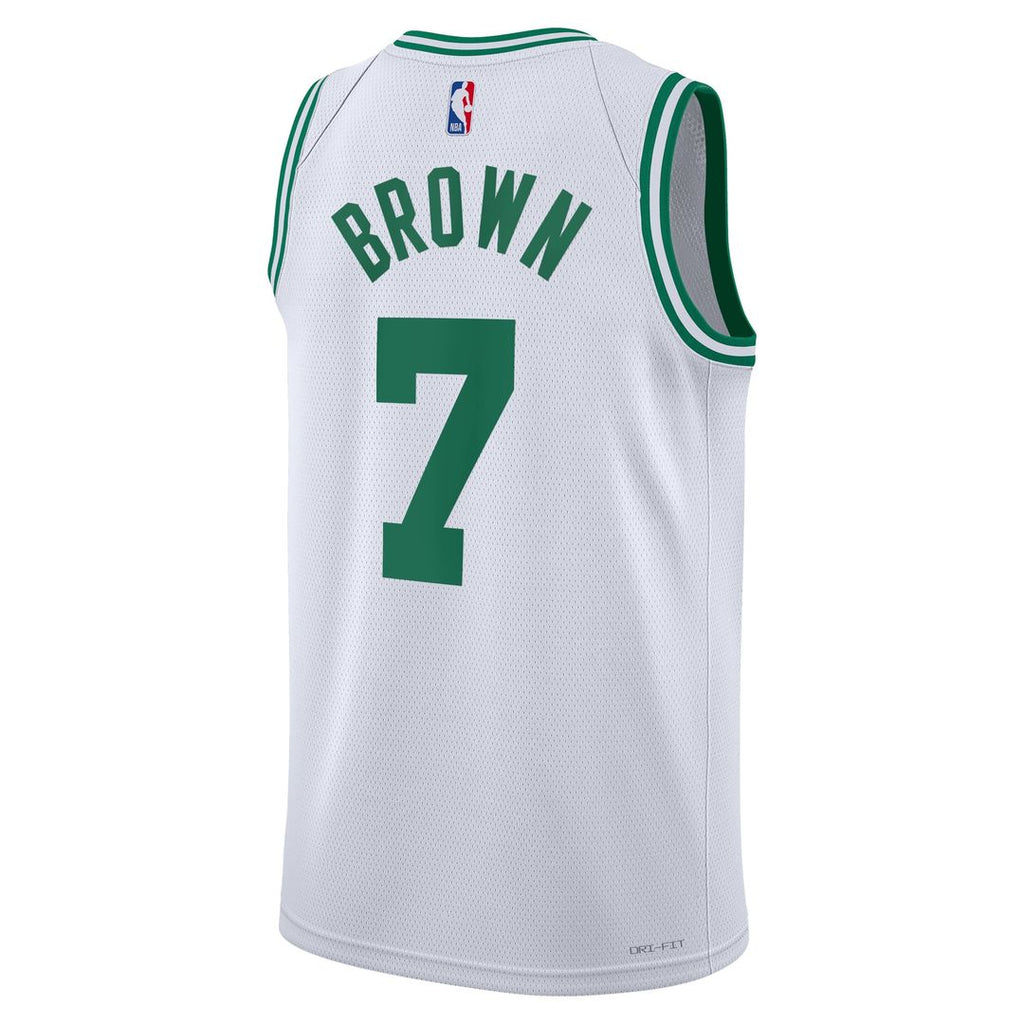 Jaylen Brown Boston Celtics Nike Unisex Swingman Jersey - Association Edition - White | NBA Fan Gear