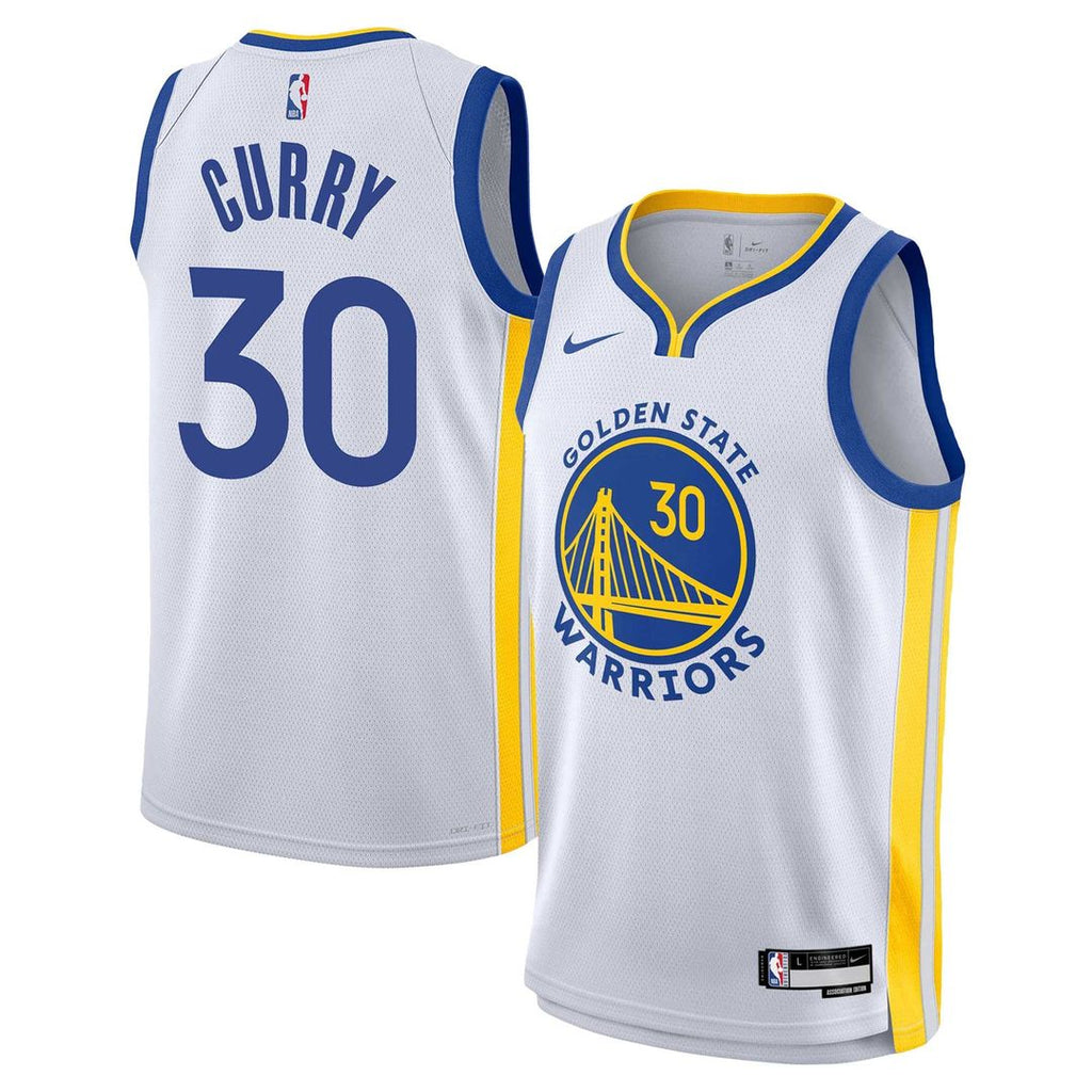 Stephen Curry Golden State Warriors Nike Youth Swingman Jersey - Association Edition - White | NBA Fan Gear