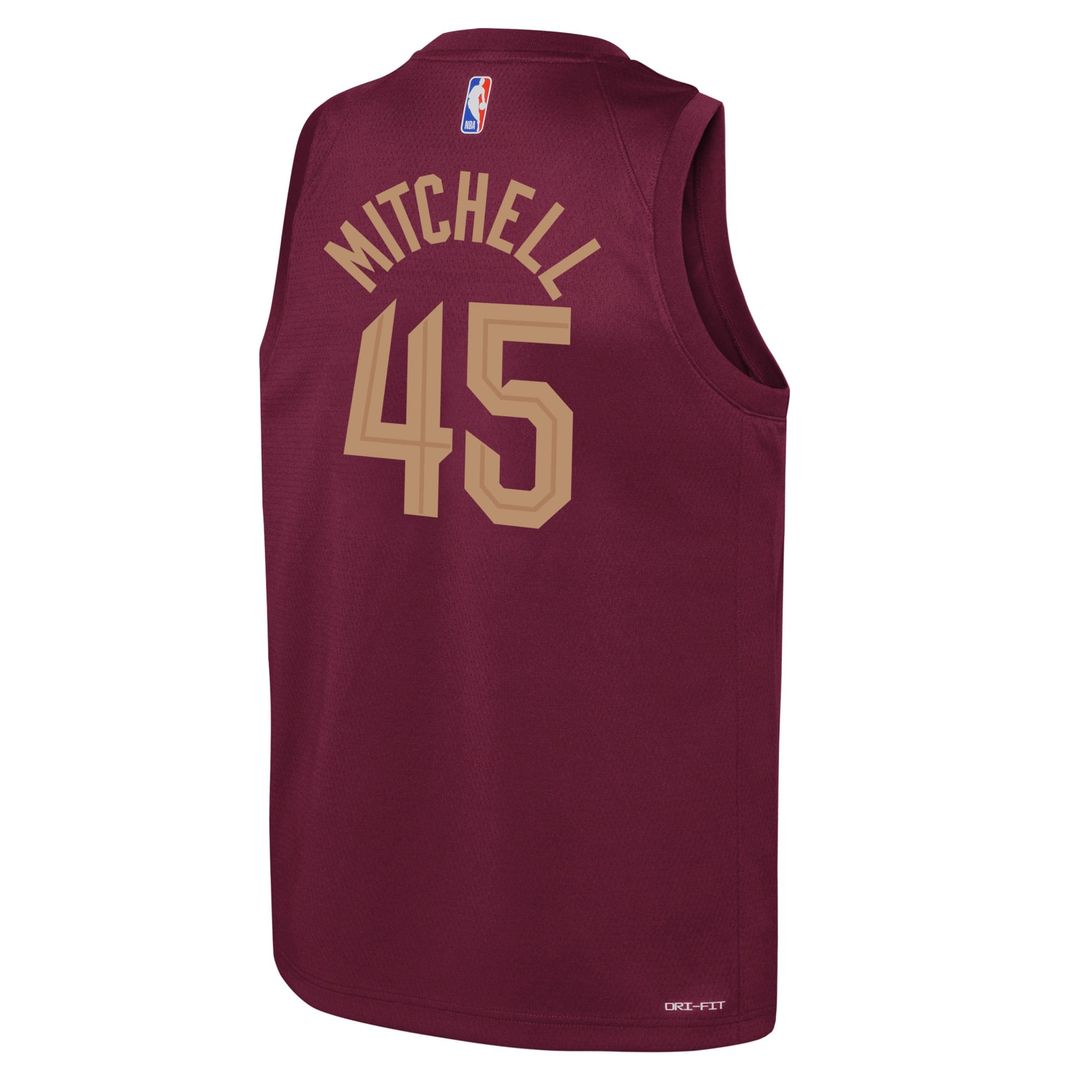 Donovan Mitchell Cleveland Cavaliers Nike Youth Swingman Jersey - Icon Edition - Wine | NBA Fan Gear